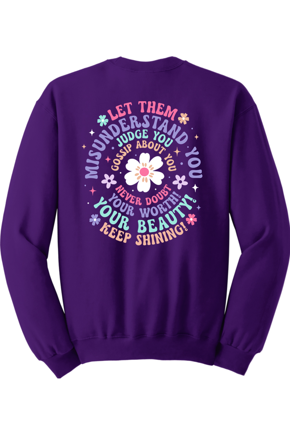 Let Them Crewneck Sweatshirt