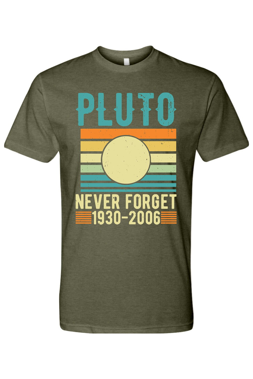 Pluto - Never Forget tshirt